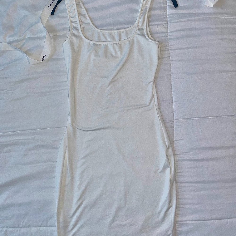 White Mini Bodycon Dress